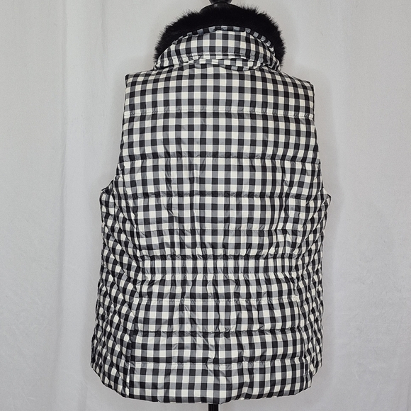 Talbots Gingham Down Puffer Vest - Size 2X - Picture 8 of 16